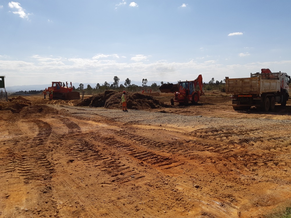 Clearing of 22-63KV Substation Terrian